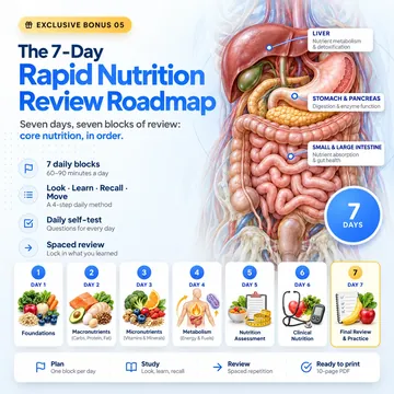 7-Day Rapid Nutrition Review Roadmap bonus
