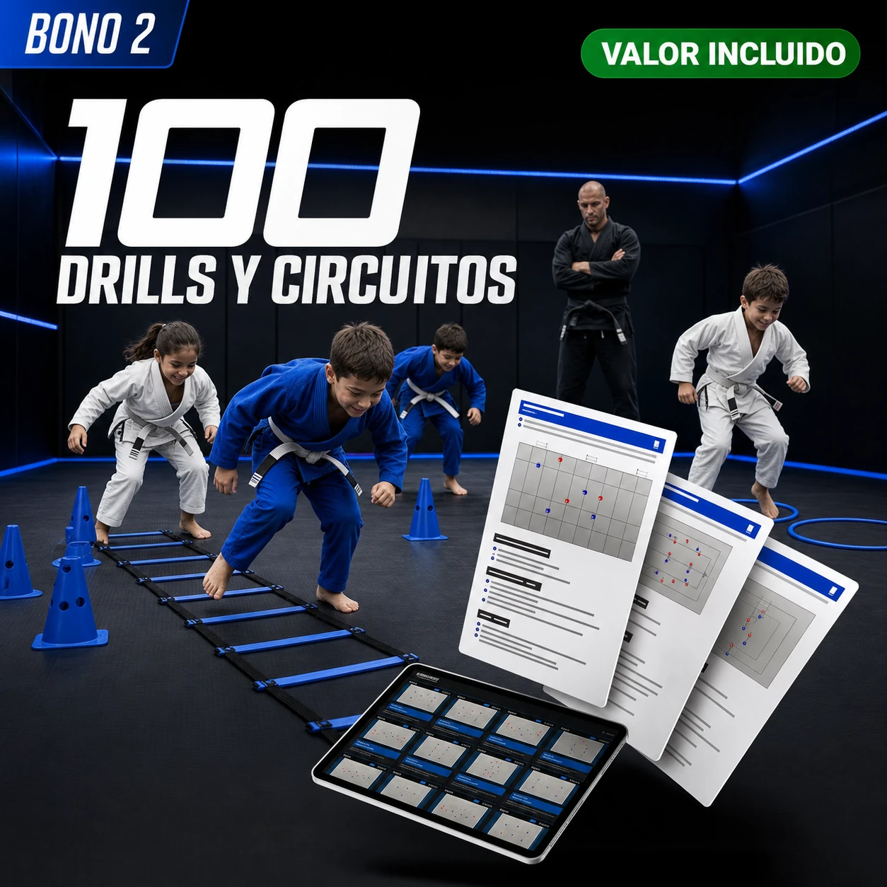 100 drills, calentamientos y circuitos
